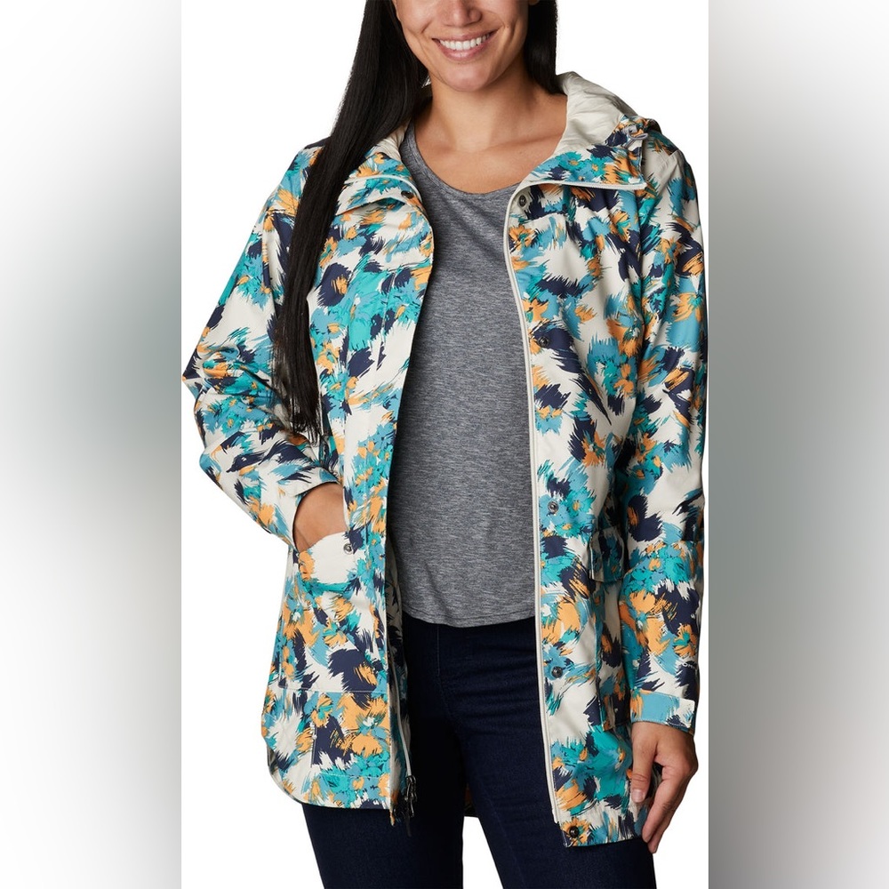 Columbia Here and There Trench Rain Jacket - XS